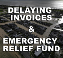 DELAYING INVOICES & EMERGENCY RELIEF FUND