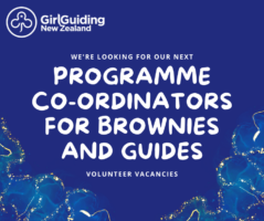 Volunteering Opportunities: Programme Co-ordinators for Brownies and Guides sections