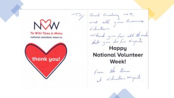 Thank You To GirlGuiding NZ & All Our Volunteers – From Volunteer Kapiti