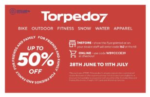 Torpedo7 & Girl Guiding NZ Friends and Family Sale: Offer begins 28th June 2023.